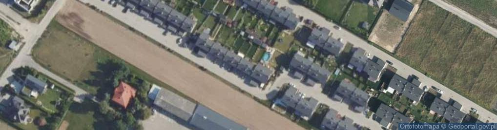 Zdjęcie satelitarne Promienna ul.