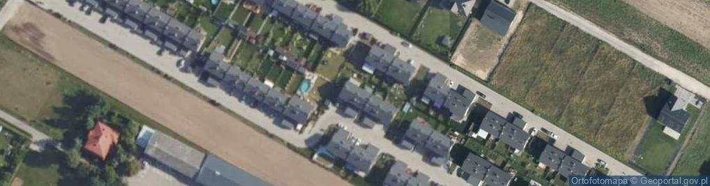 Zdjęcie satelitarne Promienna ul.