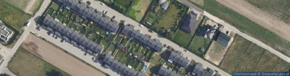 Zdjęcie satelitarne Promienna ul.