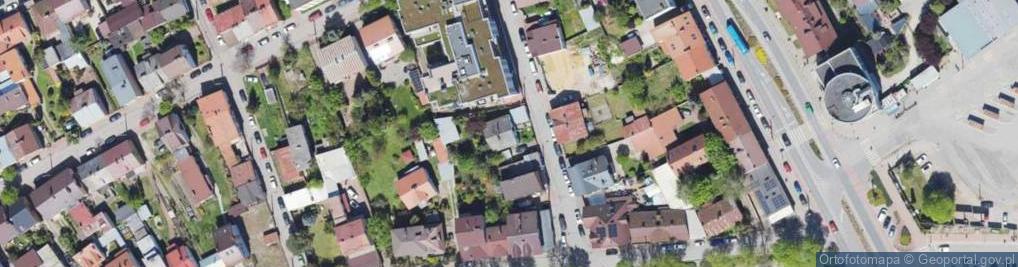 Zdjęcie satelitarne Przechodnia ul.