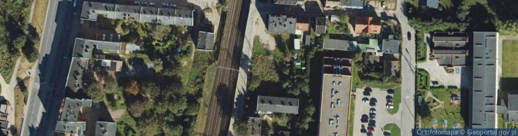 Zdjęcie satelitarne Przy Torze ul.