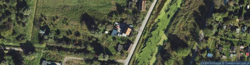 Zdjęcie satelitarne Przybrzeżna ul.