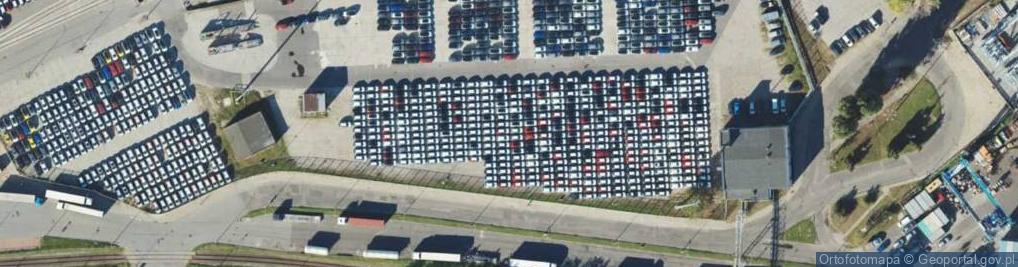Zdjęcie satelitarne Przemysłowa ul.