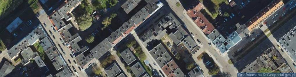Zdjęcie satelitarne Przyokopowa ul.