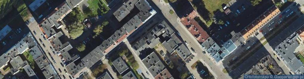 Zdjęcie satelitarne Przyokopowa ul.