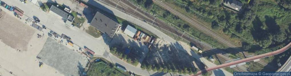 Zdjęcie satelitarne Promowa ul.