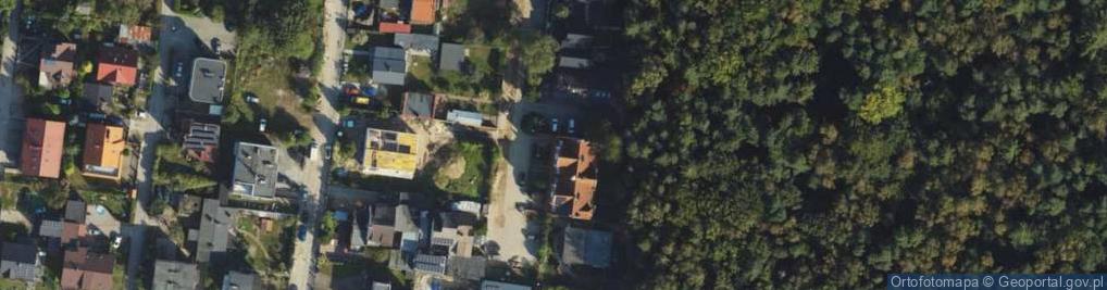 Zdjęcie satelitarne Prostokątna ul.