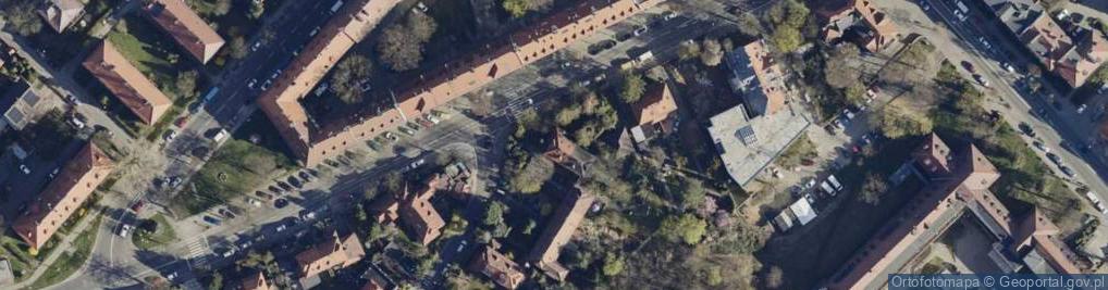 Zdjęcie satelitarne Prusa Bolesława ul.