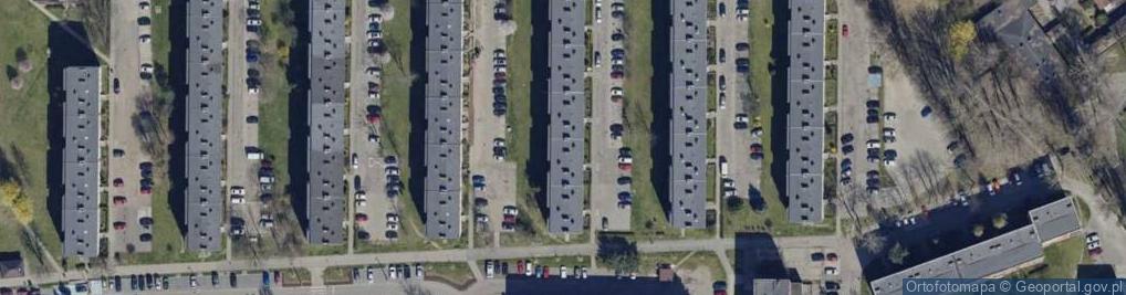 Zdjęcie satelitarne Przedwiośnie ul.
