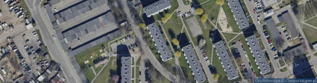 Zdjęcie satelitarne Przyszłości ul.