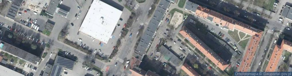 Zdjęcie satelitarne Przemysłowa ul.