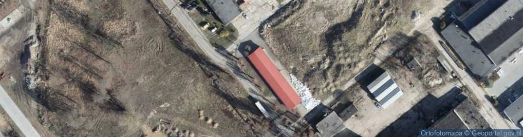 Zdjęcie satelitarne Przędzalnicza ul.