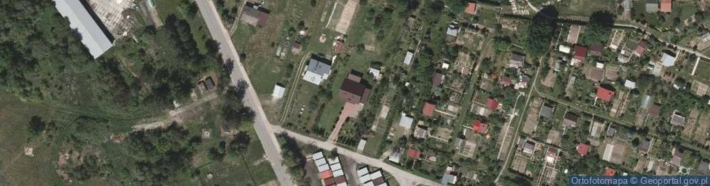 Zdjęcie satelitarne Przybyłów ul.
