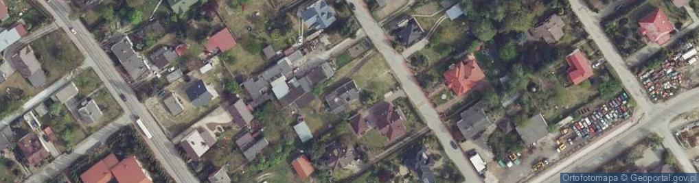 Zdjęcie satelitarne Przodowników Pracy ul.