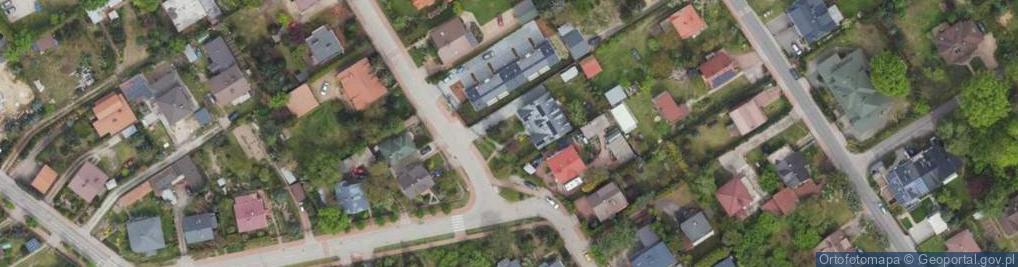 Zdjęcie satelitarne Przodowników Pracy ul.