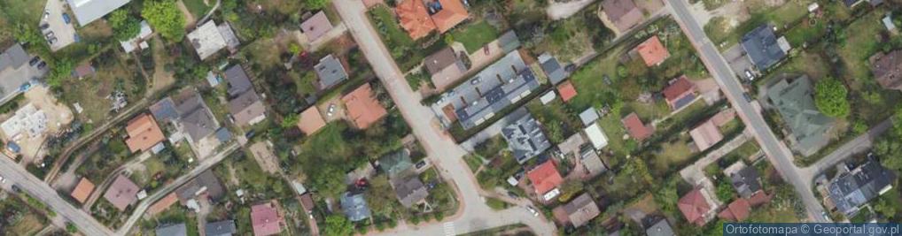 Zdjęcie satelitarne Przodowników Pracy ul.