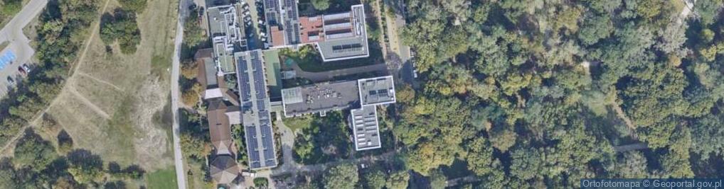 Zdjęcie satelitarne Przy Stawku ul.