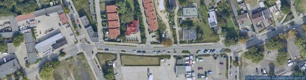 Zdjęcie satelitarne Przypadek ul.