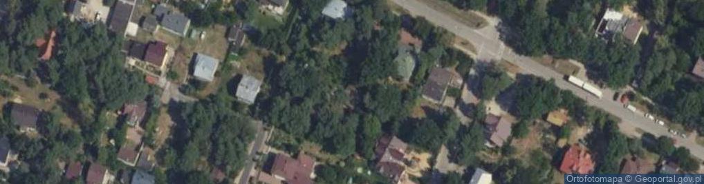 Zdjęcie satelitarne Projektowana ul.