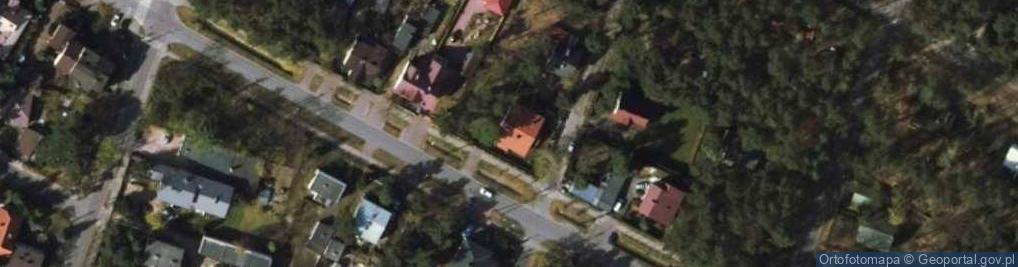 Zdjęcie satelitarne Projektowana ul.