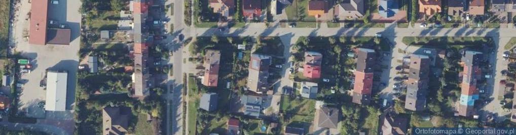 Zdjęcie satelitarne Przybyszewskiego Stanisława ul.