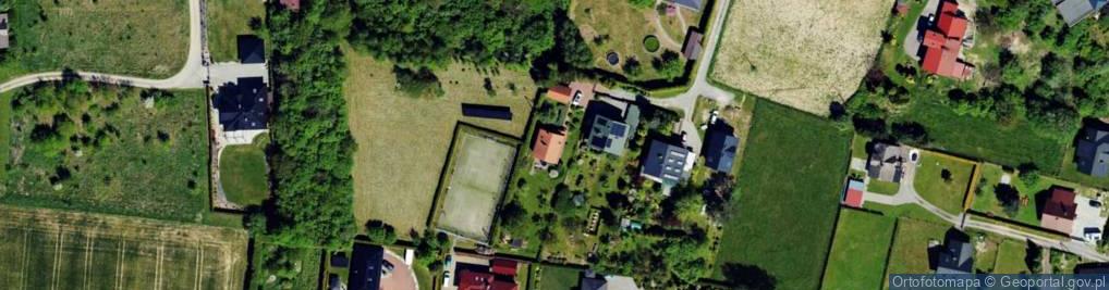 Zdjęcie satelitarne Przebiśniegów ul.