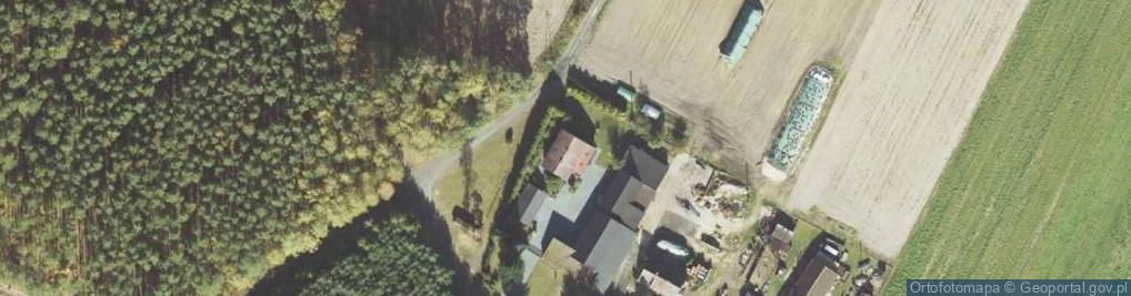 Zdjęcie satelitarne Przysiółek Wawrzyńcowski ul.