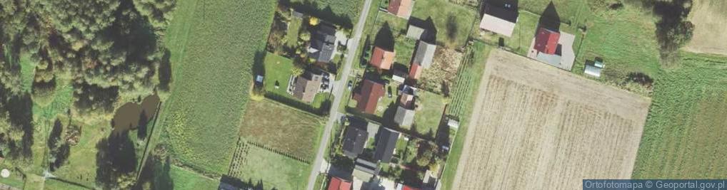 Zdjęcie satelitarne Przysiółek Wawrzyńcowski ul.