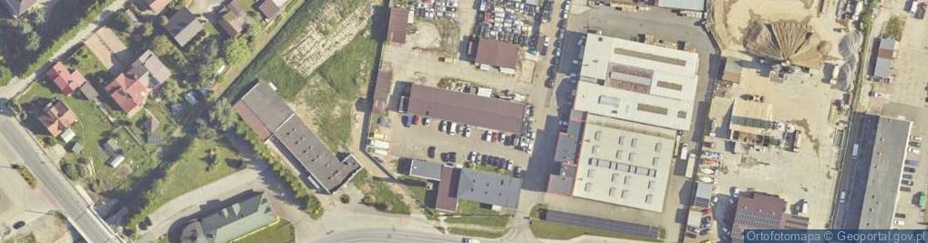 Zdjęcie satelitarne Przemysłowa ul.