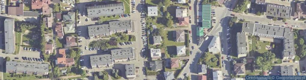 Zdjęcie satelitarne Przybyszowskiego Zbigniewa, dr. ul.