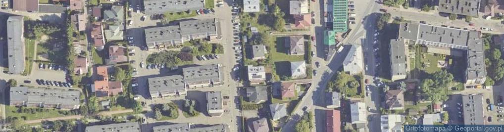 Zdjęcie satelitarne Przybyszowskiego Zbigniewa, dr. ul.