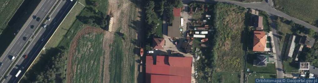 Zdjęcie satelitarne Przyparkowa ul.