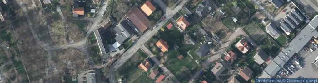 Zdjęcie satelitarne Przyjaciół Żołnierza ul.