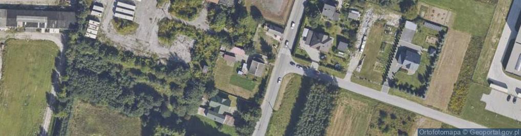 Zdjęcie satelitarne Przemysłowa ul.