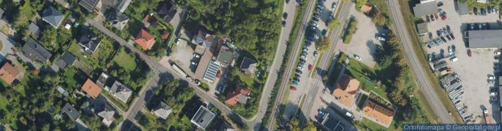 Zdjęcie satelitarne Przy Torach ul.
