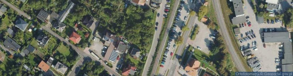 Zdjęcie satelitarne Przy Torach ul.