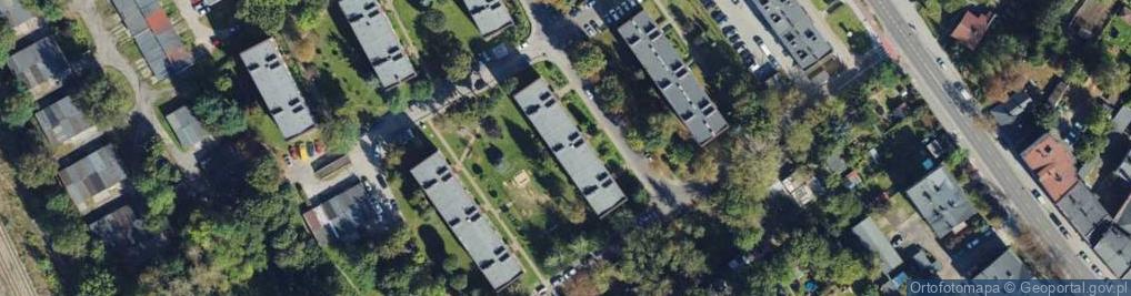 Zdjęcie satelitarne Przedwiośnie ul.