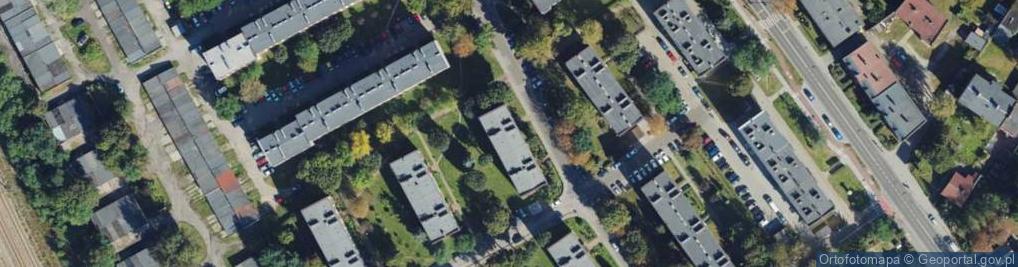 Zdjęcie satelitarne Przedwiośnie ul.