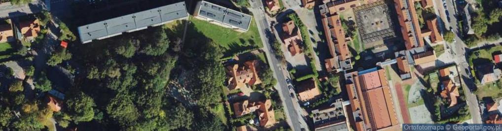 Zdjęcie satelitarne Przyjazna ul.