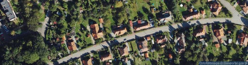 Zdjęcie satelitarne Przyjemna ul.