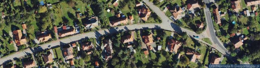 Zdjęcie satelitarne Przyjemna ul.