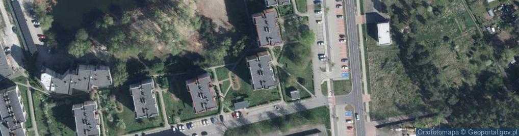 Zdjęcie satelitarne Przemysława II ul.