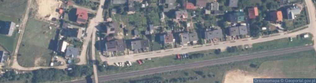 Zdjęcie satelitarne Przy Torach ul.
