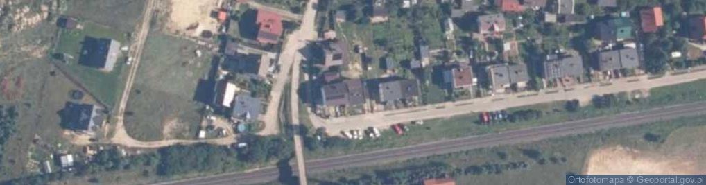 Zdjęcie satelitarne Przy Torach ul.