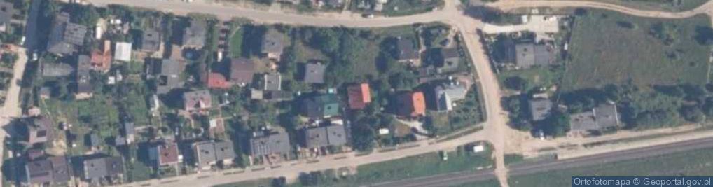 Zdjęcie satelitarne Przy Torach ul.
