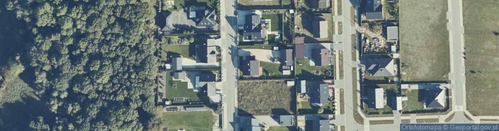 Zdjęcie satelitarne Przylesie ul.