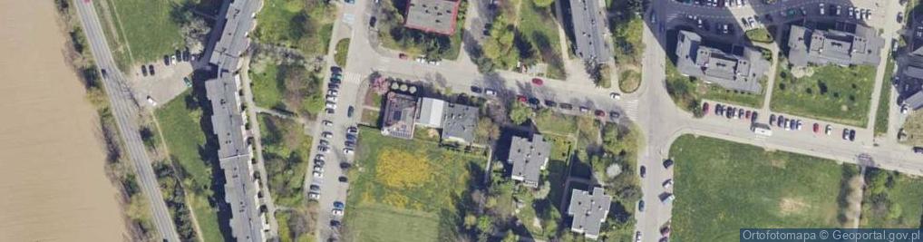 Zdjęcie satelitarne Przyjaciół Dzieci ul.