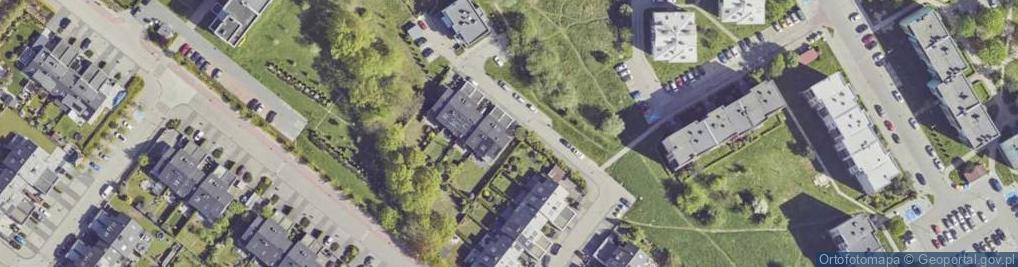 Zdjęcie satelitarne Przedwiośnia ul.