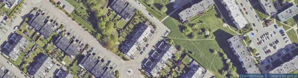 Zdjęcie satelitarne Przedwiośnia ul.