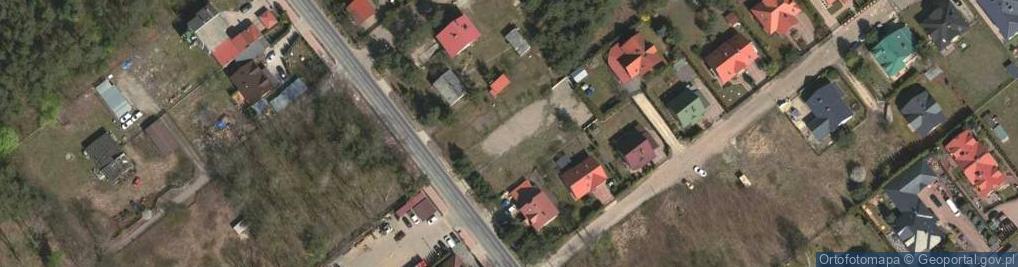 Zdjęcie satelitarne Przyjacielska ul.